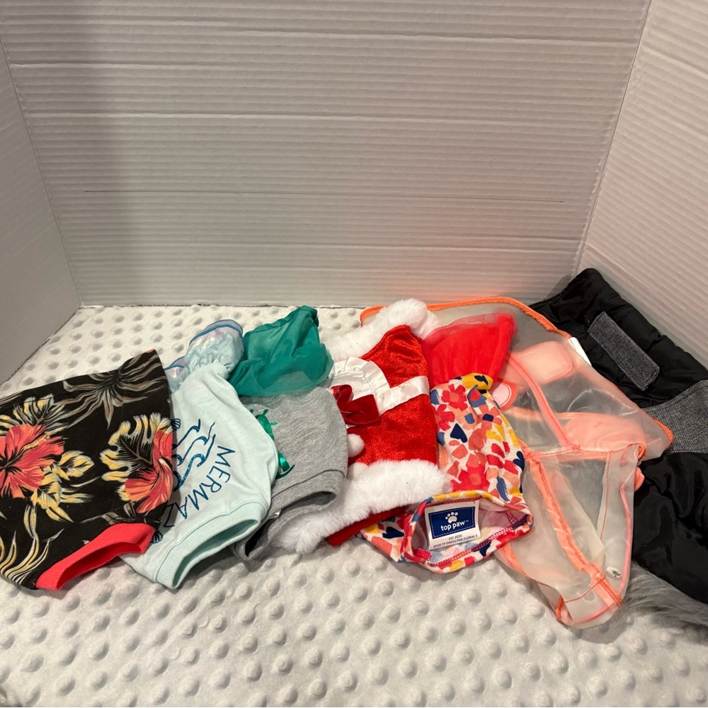 Top Paw XS clothing lot for small animal